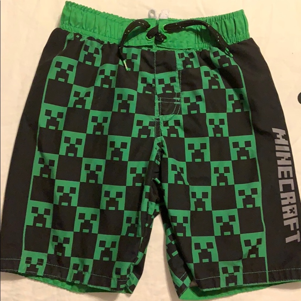 Boys Minecraft Swim Shorts